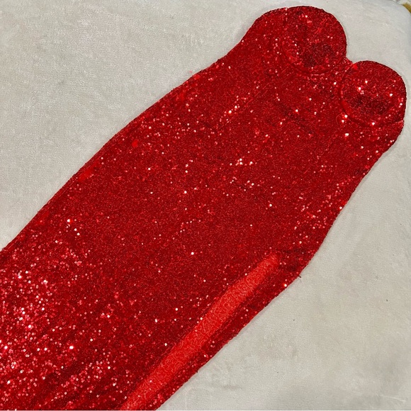 Jessica Rabbit Costume Dress with Gloves, Wig Included!!! - Picture 3 of 16